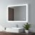 LED Badspiegel 80x60cm Badezimmerspiegel mit Beleuchtung Lichtspiegel Wandspiegel Touch