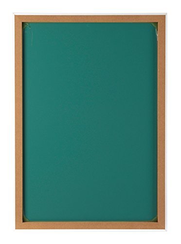 Spiegel Wandspiegel Flurspiegel ca. 50 x 70 cm | Holz Rahmen Weiß Hochglanz - 