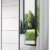 Kleiderschrank Schwebetürenschrank mit Spiegel 2-türig Schrank Gaderobe Schiebtüren 120x200x61 Weiß