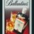 Ballantines Whiskey Flasche Barspiegel mit Rahmen Bar Spiegel Wandspiegel Dekoration Werbespiegel 20x30 cm