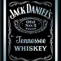 Jack Daniels Black Whisky Barspiegel Wandspiegel Bar Spiegel Dekoration Wandbild 20×30 cm
