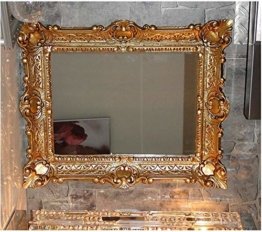 Wandspiegel In Gold Rahmenspiegel Barockspiegel Spiegel 56x46 cm Barockstil Renaissance Opulenter Prachtvoller Nostalgie Antik Barock Repro