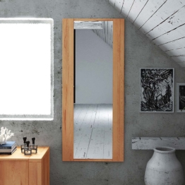 Standspiegel - Ganzkörperspiegel Spiegel Weiß aus Metall – Spiegel groß