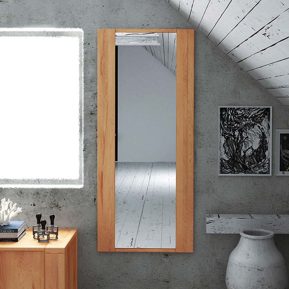 Großer Goldener Barock Standspiegel Handgefertigter Spiegel mit