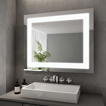 Badspiegel mit LED Beleuchtung Wandspiegel Bad Spiegel Touchschalter