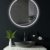 Runder LED Bad Spiegel 60cm mit ANTIBESCHLAG SPIEGELHEIZUNG, LED beleuchtet Badezimmerspiegel rund