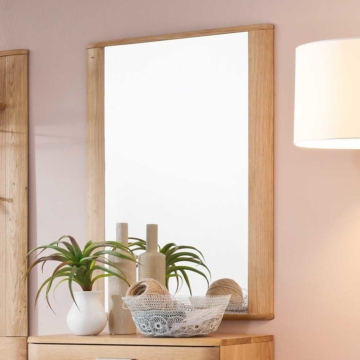 Standspiegel - Ganzkörperspiegel Spiegel Weiß aus Metall – Spiegel groß