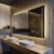Badspiegel 140x70cm mit LED Beleuchtung - Artforma - Individuell Nach MaÃŸ - Beleuchtet Wandspiegel Lichtspiegel Badezimmerspiegel