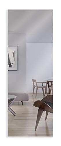 Ganzkörperspiegel zum Aufhängen Rechteckig Spiegel ohne Rahmen für Flur Badezimmer Wohnzimmer Wandspiegel modern schlicht Viele Größen