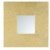 Spiegel Goldener Wandspiegel Quadratisch Blattgold luxuriöses Design 50x50. Deko Spiegel Flur, Schlafzimmer, Badezimmer Wohnzimmer