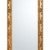 Spiegel Wandspiegel Gold Antik mit klassischen verzierten Holzrahmen Rechteckig 46 x 142 Lehnspiegel Flurspiegel