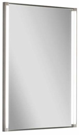 Beleuchteter Spiegel LED Licht Wandspiegel Element mit LED-Beleuchtung Maße 43 x 67 hochwertiger Badspiegel moderner Badezimmerspiegel 45 cm