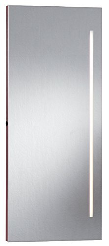 Spiegel mit Beleuchtung Wandspiegelelement Badspiegel Wandspiegel Maße  42 x 100 x 5 cm hochwertiger Spiegel moderner Badezimmerspiegel