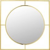 Goldrahmen Wandspiegel Modernes edles Design in hochwertiger Qualität Kare Design Spiegel Stanford Frame Gold 90