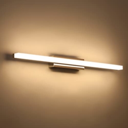 60CM LED Spiegelleuchte Bad Badleuchte Badlampe Wand Spiegellampe Badezimmer Lampe Wandleuchte Warmweiß 3000K