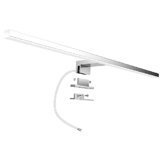 Led Spiegelleuchte Badezimmer 60cm  4000K Wasserdicht IP44 Bad Spiegellampe Kein Flimmern Bad Lampe Wandbeleuchtung Bad Spiegelleuchte