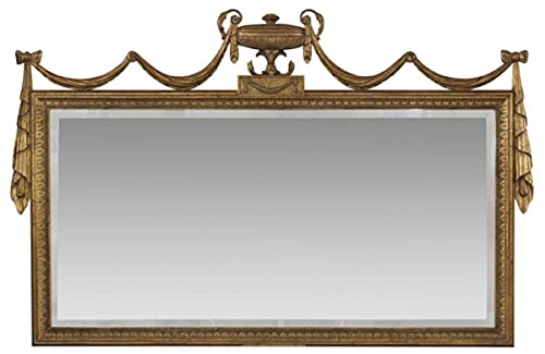 Luxus Barock Spiegel Antik Gold - Prunkvoller Wandspiegel im Barockstil - Casa Padrino Wohnzimmer Spiegel - Antik Stil Garderoben Spiegel Deko Accessoires