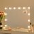 Spiegel Kosmetikspiegel Hollywood Schminkspiegel mit Beleuchtung Schminktisch, Helligkeitseinstellung 12 dimmbare Glühbirnen Weiß