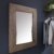 Wandspiegel Holzrahmen Spiegel Akazie 100x3x70 braun lackiert moderne Ambiente Spiegelmöbel Raum Unikat