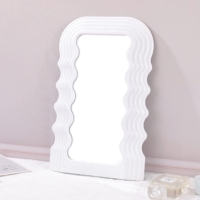 Wellenspiegel dekorativer Wandspiegel Spiegel für Schlafzimmer, Wohnzimmer Dekoration Designspiegel