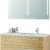 Modernes Bad Doppelwaschtisch Unterschrank 120 x 50 cm Spiegel mit Beleuchtung, Badmöbel Set Eiche Natur Holz Badezimmer Kombination Qualität