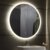 Runder LED Badspiegel 60/70/80 cm Beschlagfrei Dimmbar Energiesparend Bewegungsmelder Touch Badezimmerspiegel LED Spiegel Lichtspiegel Wandspiegel