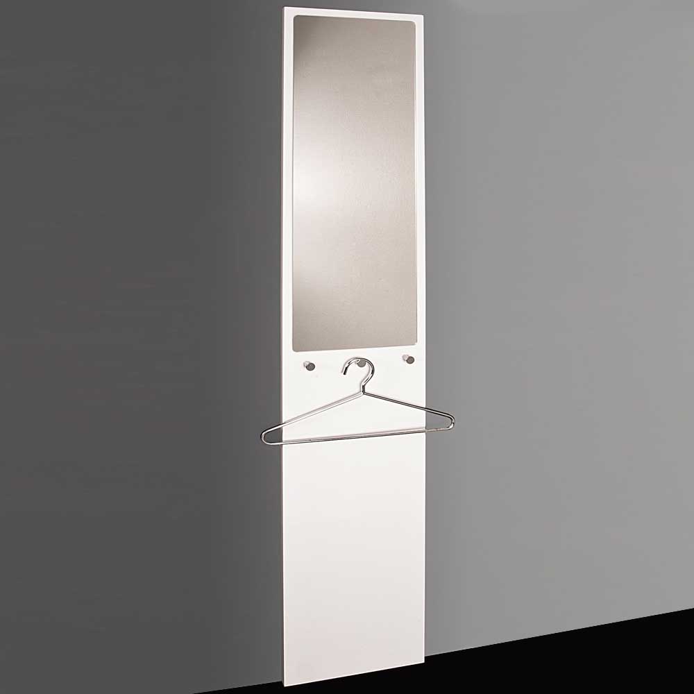 Flurspiegel Garderobenpaneel mit Spiegel Weiß Flur Spiegel Garderobenspiegel mit Haken