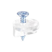 Miniclips Spiegelhalterung 20Stk. Glashalter Clips Kit Spiegelhalter für Türen, Wände, Fenster