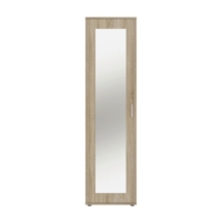 Spiegelschrank Eiche Sonoma 50x184x34,5 cm Schöner Spiegel Schrank für Flur, Schlafzimmer, Badezimmer